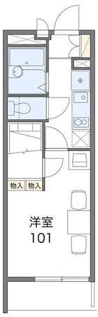 高槻市駅 徒歩28分 4階の物件間取画像